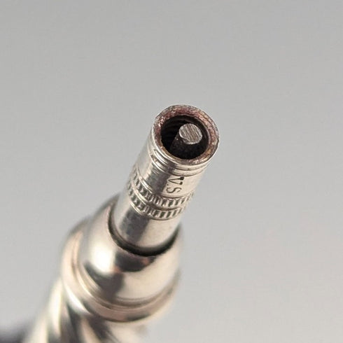 1886 British antique pure silver mechanical pencil, Lucas&Co